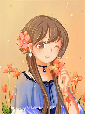 月光下凌霄花未眠